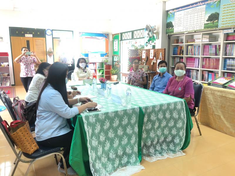 17. สำนักงาน กศน .จังหวัดกำแพงเพชร เข้าตรวจประเมินคัดเลือก กศน.ตำบลต้นแบบ 5 ดีพรีเมียม กศน.ตำบลลานกระบือ 