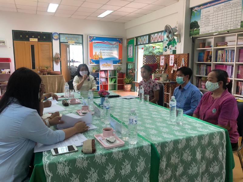 18. สำนักงาน กศน .จังหวัดกำแพงเพชร เข้าตรวจประเมินคัดเลือก กศน.ตำบลต้นแบบ 5 ดีพรีเมียม กศน.ตำบลลานกระบือ 