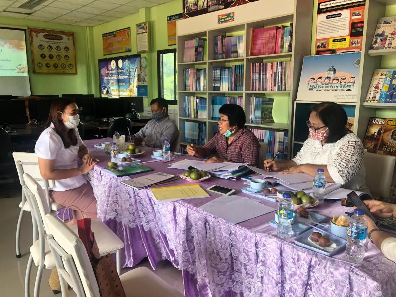 6. สำนักงาน กศน .จังหวัดกำแพงเพชร เข้าตรวจประเมินคัดเลือก กศน.ตำบลต้นแบบ 5 ดีพรีเมียม กศน.ตำบลหนองทอง