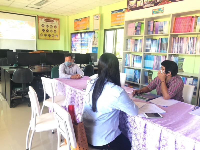 15. สำนักงาน กศน .จังหวัดกำแพงเพชร เข้าตรวจประเมินคัดเลือก กศน.ตำบลต้นแบบ 5 ดีพรีเมียม กศน.ตำบลหนองทอง