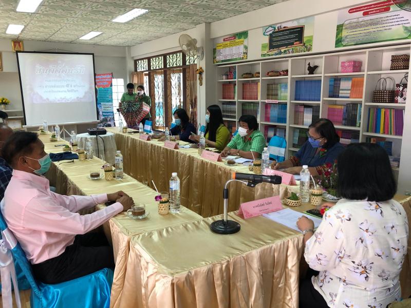 6. สำนักงาน กศน .จังหวัดกำแพงเพชร เข้าตรวจประเมินคัดเลือก กศน.ตำบลต้นแบบ 5 ดีพรีเมียม กศน.ตำบลท่าไม้