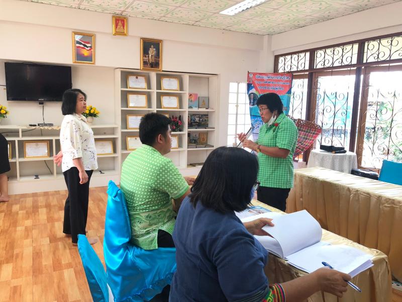 9. สำนักงาน กศน .จังหวัดกำแพงเพชร เข้าตรวจประเมินคัดเลือก กศน.ตำบลต้นแบบ 5 ดีพรีเมียม กศน.ตำบลท่าไม้