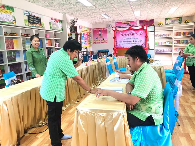 12. สำนักงาน กศน .จังหวัดกำแพงเพชร เข้าตรวจประเมินคัดเลือก กศน.ตำบลต้นแบบ 5 ดีพรีเมียม กศน.ตำบลท่าไม้