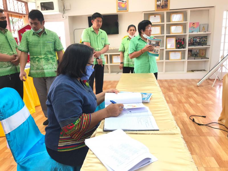 15. สำนักงาน กศน .จังหวัดกำแพงเพชร เข้าตรวจประเมินคัดเลือก กศน.ตำบลต้นแบบ 5 ดีพรีเมียม กศน.ตำบลท่าไม้