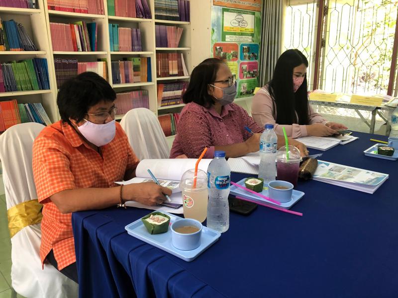 6. สำนักงาน กศน .จังหวัดกำแพงเพชร เข้าตรวจประเมินคัดเลือก กศน.ตำบลต้นแบบ 5 ดีพรีเมียม กศน.ตำบลระหาน