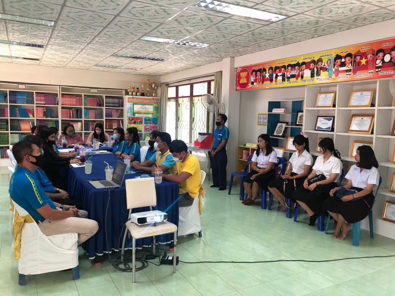 7. สำนักงาน กศน .จังหวัดกำแพงเพชร เข้าตรวจประเมินคัดเลือก กศน.ตำบลต้นแบบ 5 ดีพรีเมียม กศน.ตำบลระหาน