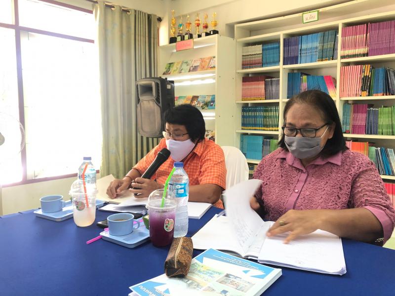 11. สำนักงาน กศน .จังหวัดกำแพงเพชร เข้าตรวจประเมินคัดเลือก กศน.ตำบลต้นแบบ 5 ดีพรีเมียม กศน.ตำบลระหาน