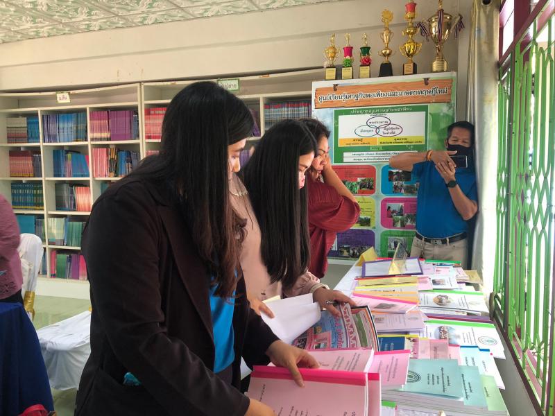 14. สำนักงาน กศน .จังหวัดกำแพงเพชร เข้าตรวจประเมินคัดเลือก กศน.ตำบลต้นแบบ 5 ดีพรีเมียม กศน.ตำบลระหาน