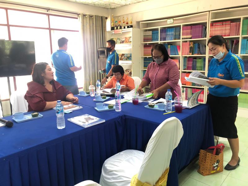 16. สำนักงาน กศน .จังหวัดกำแพงเพชร เข้าตรวจประเมินคัดเลือก กศน.ตำบลต้นแบบ 5 ดีพรีเมียม กศน.ตำบลระหาน