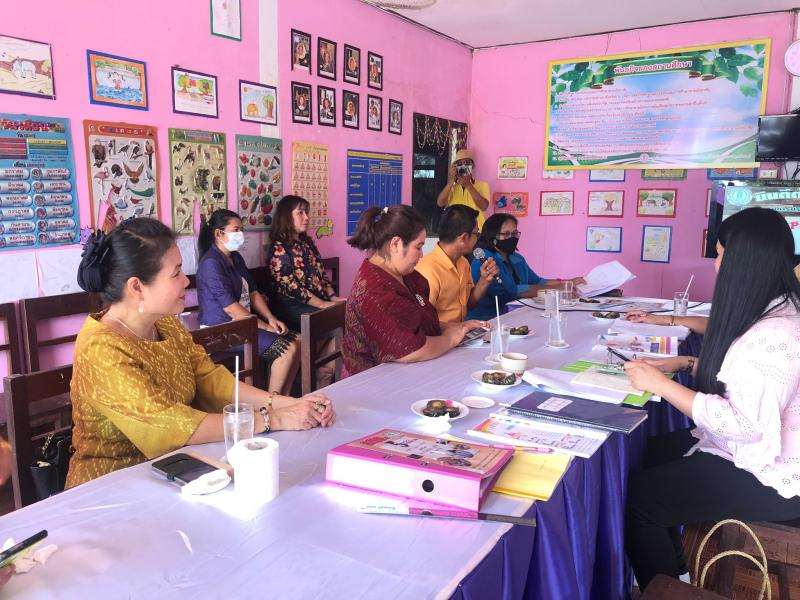 6. สำนักงาน กศน .จังหวัดกำแพงเพชร เข้าตรวจประเมินคัดเลือก กศน.ตำบลต้นแบบ 5 ดีพรีเมียม กศน.ตำบลวังชะพูล