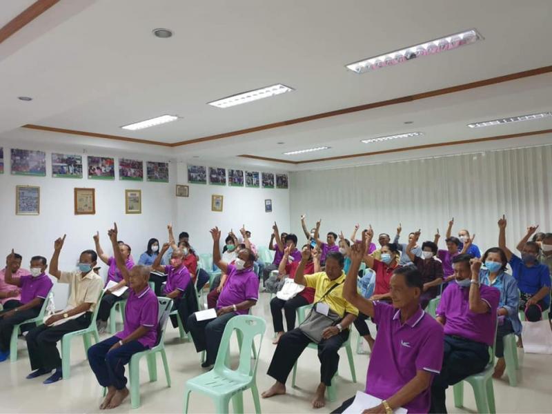 7. สำนักงาน กศน .จังหวัดกำแพงเพชร เข้านิเทศโครงการส่งเสริมความสุขผู้สูงอายุ ดำเนินการโดย กศน.ตำบลคลองน้ำไหล