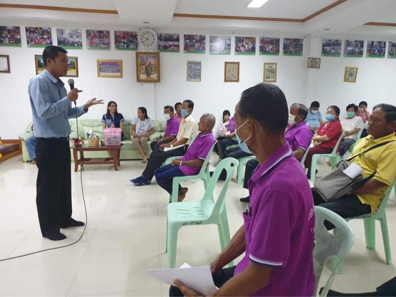 10. สำนักงาน กศน .จังหวัดกำแพงเพชร เข้านิเทศโครงการส่งเสริมความสุขผู้สูงอายุ ดำเนินการโดย กศน.ตำบลคลองน้ำไหล