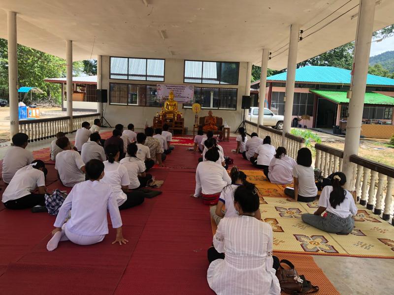 6. สำนักงาน กศน .จังหวัดกำแพงเพชร เข้านิเทศมโครงการอบรมโครงการส่งเสริมคุณธรรมจริยธรรมนักศึกษา กศน. อำเภอคลองลาน