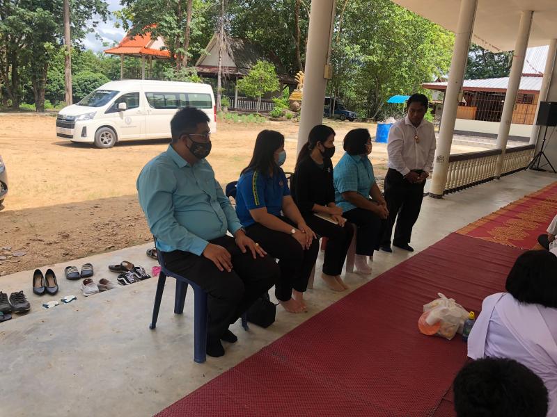 8. สำนักงาน กศน .จังหวัดกำแพงเพชร เข้านิเทศมโครงการอบรมโครงการส่งเสริมคุณธรรมจริยธรรมนักศึกษา กศน. อำเภอคลองลาน