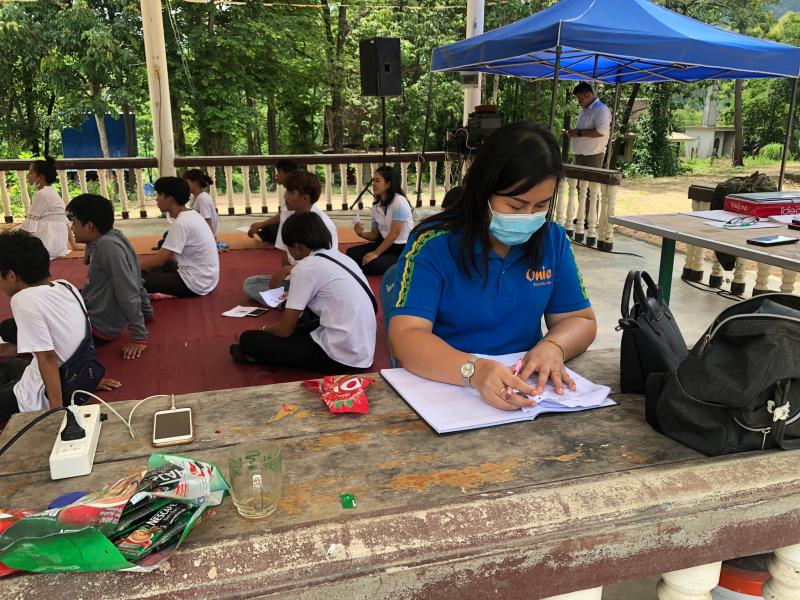 10. สำนักงาน กศน .จังหวัดกำแพงเพชร เข้านิเทศมโครงการอบรมโครงการส่งเสริมคุณธรรมจริยธรรมนักศึกษา กศน. อำเภอคลองลาน