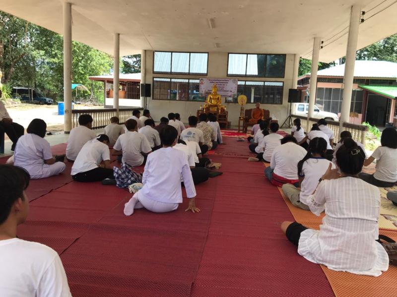 14. สำนักงาน กศน .จังหวัดกำแพงเพชร เข้านิเทศมโครงการอบรมโครงการส่งเสริมคุณธรรมจริยธรรมนักศึกษา กศน. อำเภอคลองลาน