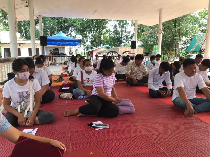 15. สำนักงาน กศน .จังหวัดกำแพงเพชร เข้านิเทศมโครงการอบรมโครงการส่งเสริมคุณธรรมจริยธรรมนักศึกษา กศน. อำเภอคลองลาน