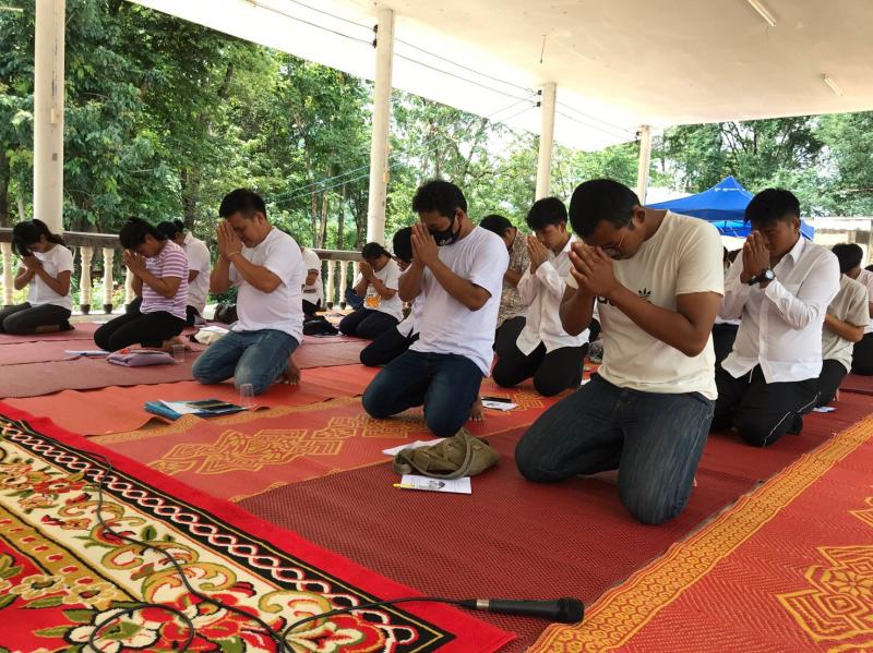 16. สำนักงาน กศน .จังหวัดกำแพงเพชร เข้านิเทศมโครงการอบรมโครงการส่งเสริมคุณธรรมจริยธรรมนักศึกษา กศน. อำเภอคลองลาน