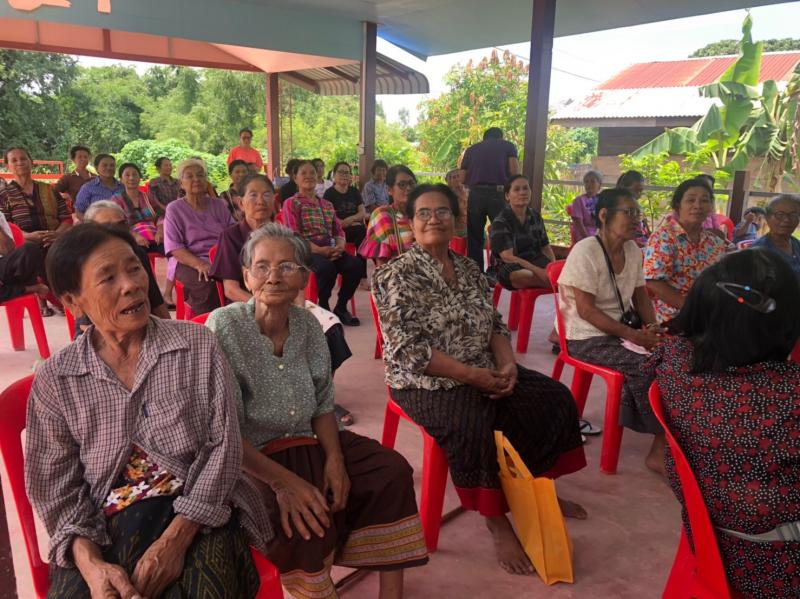 12. สำนักงาน กศน .จังหวัดกำแพงเพชร เข้านิเทศการจัดกิจกรรม โครงการส่งเสริมสุขภาพผู้สูงวัยสร้างจิตสดใส ของ กศน. อำเภอคลองขลุง