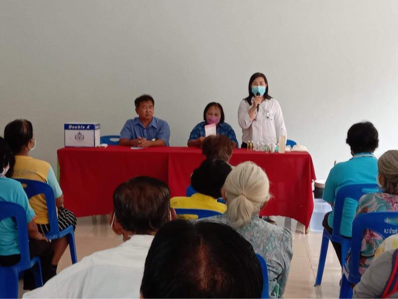 23. สำนักงาน กศน .จังหวัดกำแพงเพชร เข้านิเทศการจัดกิจกรรม โครงการส่งเสริมสุขภาพผู้สูงวัยสร้างจิตสดใส ของ กศน. อำเภอคลองขลุง