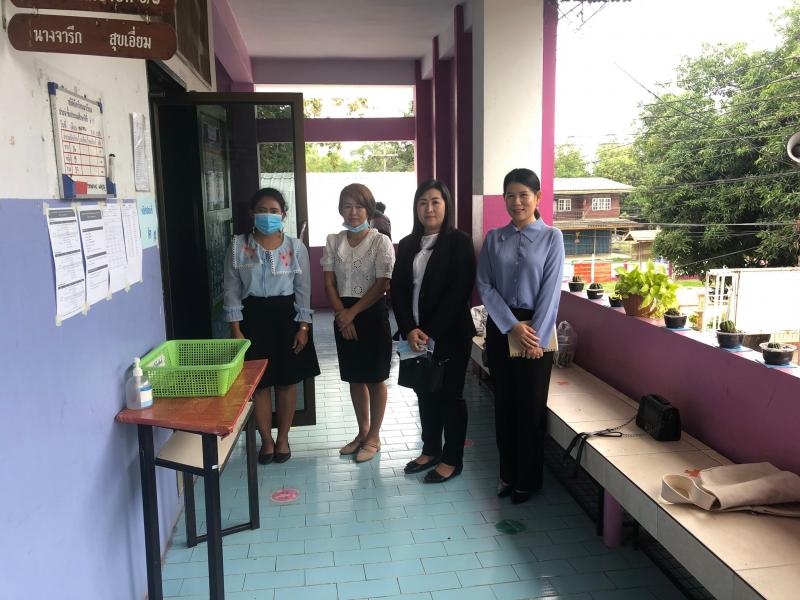 9. ในวันที่ 11 ตุลาคม 2563 คณะนิเทศ จากสำนักงาน กศน.จังหวัดกำแพงเพชร ได้ออกนิเทศการสอบ N-Net ครั้งที่ 1 ปีการศึกษา 2563  