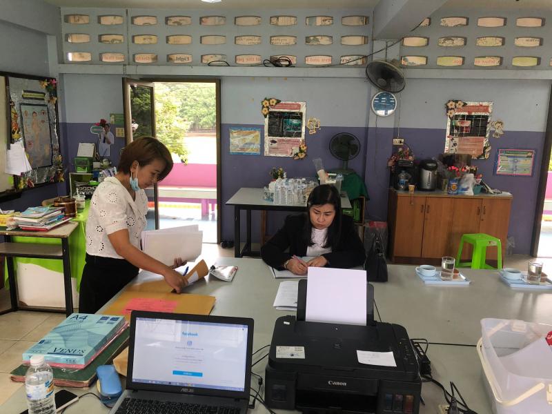 12. ในวันที่ 11 ตุลาคม 2563 คณะนิเทศ จากสำนักงาน กศน.จังหวัดกำแพงเพชร ได้ออกนิเทศการสอบ N-Net ครั้งที่ 1 ปีการศึกษา 2563  