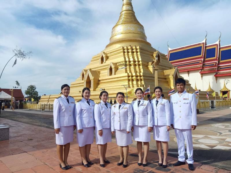 5. เข้าร่วมพิธีถวายผ้าพระกฐินพระราชทาน ประจำปี 2563