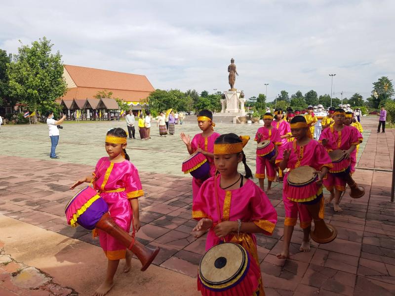 8. เข้าร่วมพิธีถวายผ้าพระกฐินพระราชทาน ประจำปี 2563