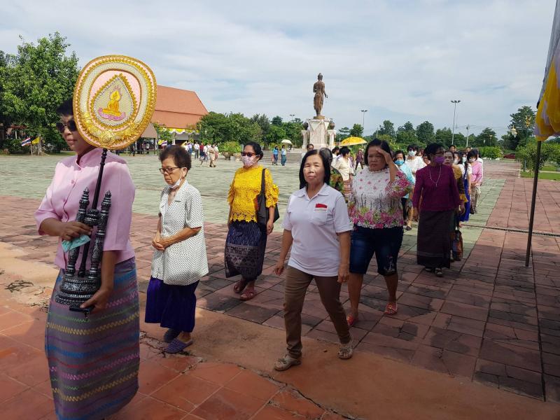 13. เข้าร่วมพิธีถวายผ้าพระกฐินพระราชทาน ประจำปี 2563