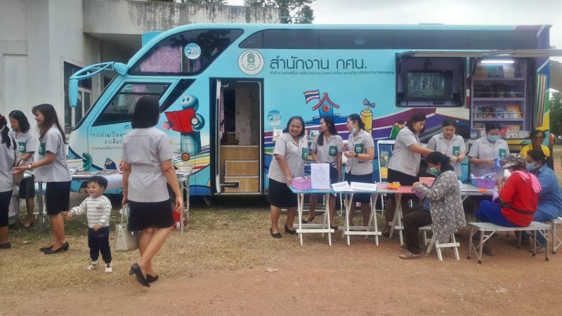 5. ร่วมพิธีเปิดหน่วยแพทย์เคลื่อนที่ พอ.สว.จังหวัดกำแพงเพชร