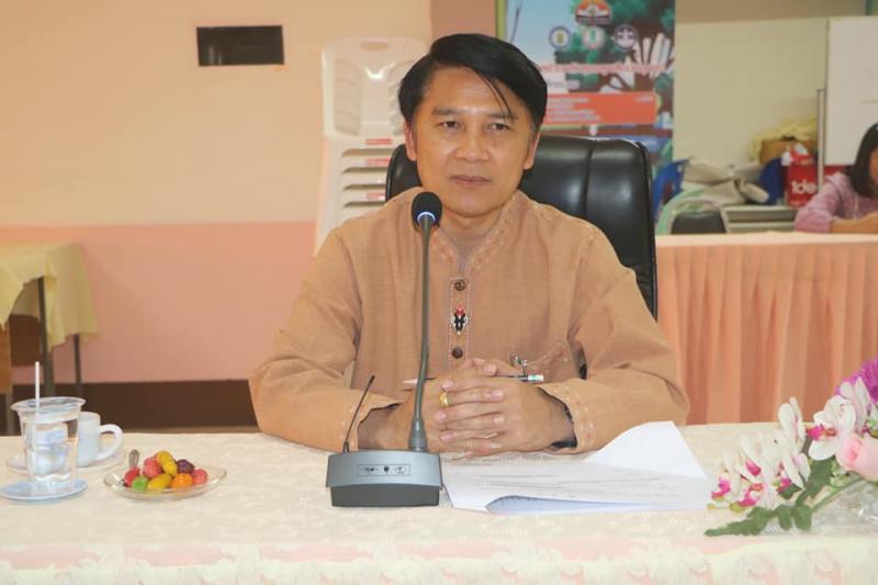 6. ประชุมรับฟังการปฐมนิเทศผ่านระบบออนไลน์ เรื่อง “หลักสูตรการจัดกิจกรรม กศน. ป้องกันภาวะซึมเศร้า คงสมรรถนะทางกายใ จิต และสมองของผู้สูงอายุ