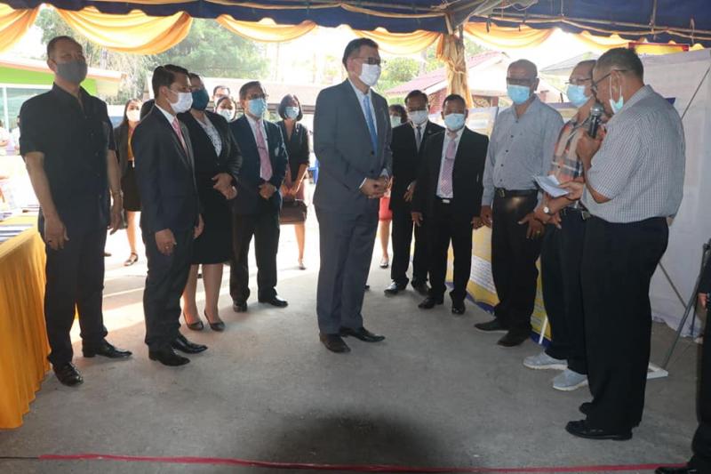 6. ผู้ตรวจราชการ ศธ.นายทวีศักดิ์ เที่ยงธรรม ลงพื้นที่ กศน.อำเภอไทรงาม จังหวัดกำแพงเพชร