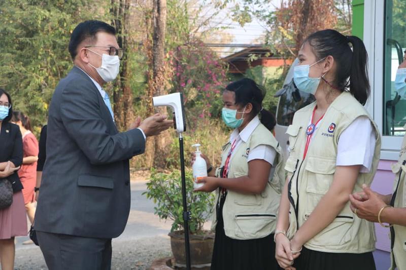 9. ผู้ตรวจราชการ ศธ.นายทวีศักดิ์ เที่ยงธรรม ลงพื้นที่ กศน.อำเภอไทรงาม จังหวัดกำแพงเพชร