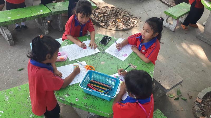 5. กิจกรรม  ส่งเสริมการอ่าน  ณ โรงเรียนบ้านเกศกาสร ตำบลช่องลม  อำเภอลานกระบือ 