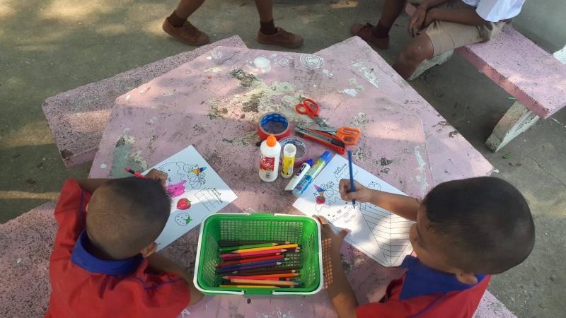 6. กิจกรรม  ส่งเสริมการอ่าน  ณ โรงเรียนบ้านเกศกาสร ตำบลช่องลม  อำเภอลานกระบือ 