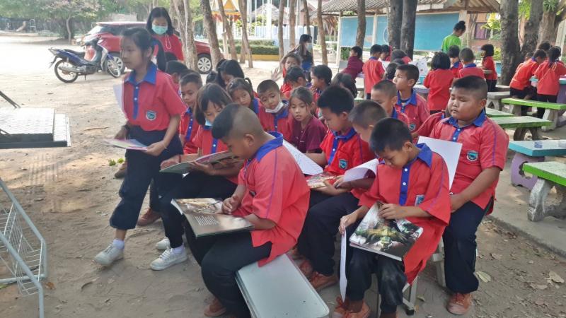 3. กิจกรรม  ส่งเสริมการอ่าน  ณ โรงเรียนบ้านเกศกาสร ตำบลช่องลม  อำเภอลานกระบือ 