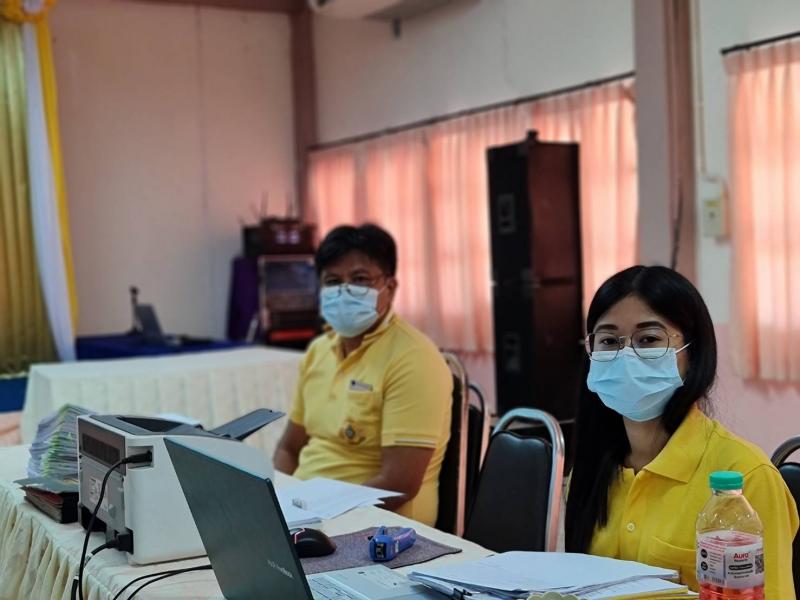 4. นายพีระพงษ์ รุ่งเรืองศิลป์รักษาการผู้อำนวยการ กศน.จังหวัดกําแพงเพชร เป็นประธานกล่าวเปิดโครงการจัดทำข้อมูลผลการเรียนเฉลี่ยและค่าตำแหน่งเปอร์เซ็นต์ไทล์ (GPAX)