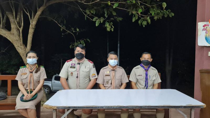 6. นิเทศการฝึกอบรมหลักสูตรลูกเสือจิตอาสาพระราชทาน ระดับสถานศึกษา ของ กศน.อำเภอคลองลาน กศน.อำเภอลานกระบือ และกศน.อำเภอไทรงาม