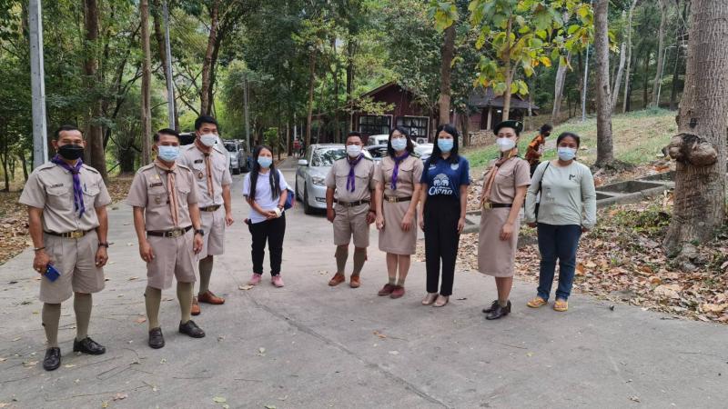 9. นิเทศการฝึกอบรมหลักสูตรลูกเสือจิตอาสาพระราชทาน ระดับสถานศึกษา ของ กศน.อำเภอคลองลาน กศน.อำเภอลานกระบือ และกศน.อำเภอไทรงาม