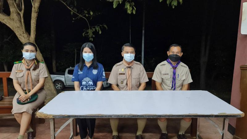11. นิเทศการฝึกอบรมหลักสูตรลูกเสือจิตอาสาพระราชทาน ระดับสถานศึกษา ของ กศน.อำเภอคลองลาน กศน.อำเภอลานกระบือ และกศน.อำเภอไทรงาม