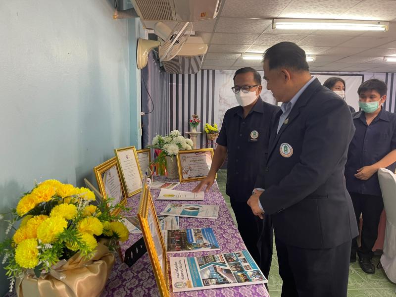 3. นิเทศติดตามงานของสถานศึกษาในสังกัด พร้อมมอบนโยบายการปฏิบัติงาน ประจำปีงบประมาณ พ.ศ.2566