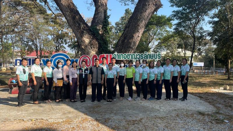 4. ลงพื้นที่นิเทศติดตามงานของสถานศึกษาในสังกัด พร้อมมอบนโยบายการปฏิบัติงาน ประจำปีงบประมาณ พ.ศ.2566 และให้คำแนะนำพร้อมให้กำลังใจแก่คณะครู  กศน.อำเภอขาณุวรลักษบรุี