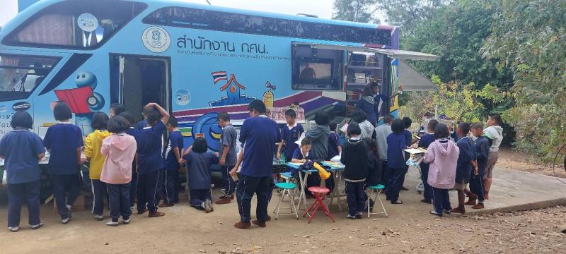 6. กิจกรรมส่งเสริมการอ่าน ณ โรงเรียนโป่งน้ำร้อน ตำบลโป่งน้ำร้อน  อำเภอคลองลาน