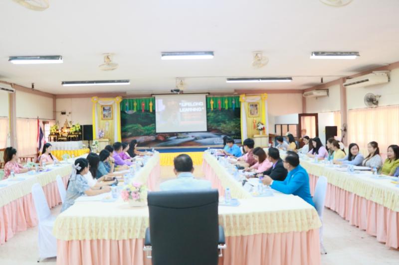 7. การประชุมประจำเดือน มีนาคม 2567 ของสำนักงานส่งเสริมการเรียนรู้จังหวัดกำแพงเพชร