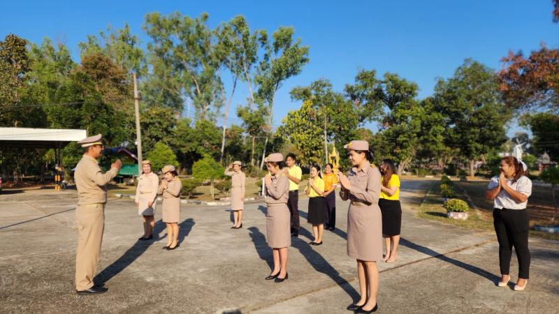 3. กิจกรรมเคารพรงชาติไทย