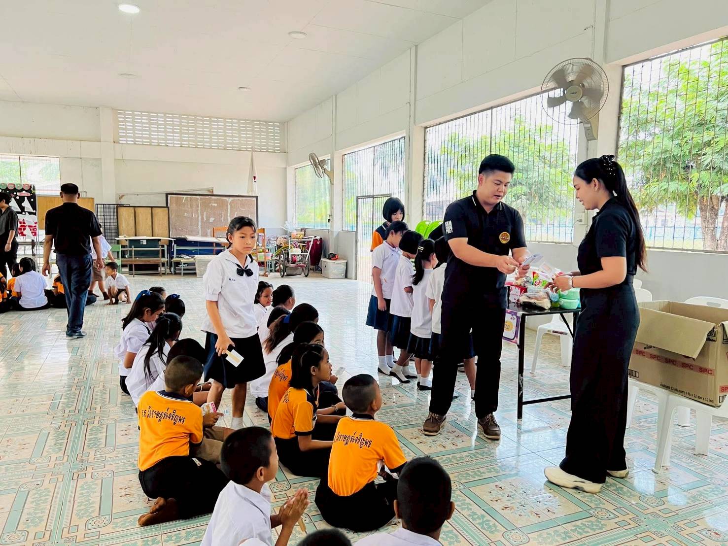 กิจกรรมส่งเสริมการอ่าน ณ โรงเรียนวัดราษฎร์เจริญพร  ตำบลทรงธรรม อำเภอเมืองกำแพงเพชร จังหวัดกำแพงเพชร