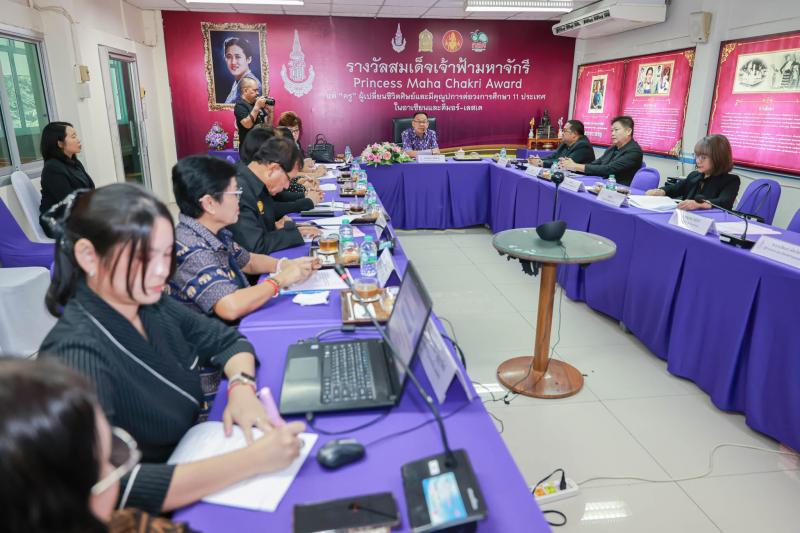 5. ร่วมการประชุมคณะกรรมการคัดเลือกครูผู้สมควรได้รับ พระราชทานรางวัลสมเด็จเจ้าฟ้ามหาจักรี จังหวัดกำแพงเพชรครั้งที่ 7